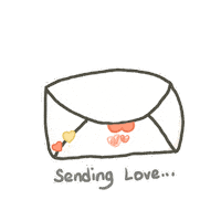 Love Letter Rose Sticker