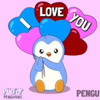 I Love You Very Much GIF by Pudgy Penguins