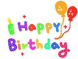 Happy Birthday Love Sticker by Playbear520_TW