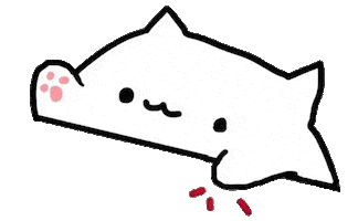 Cat Wow Sticker by Pablo Rochat