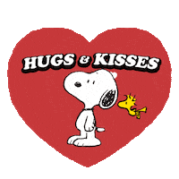 In Love Hearts Sticker by Peanuts