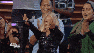 Excited Love You GIF by The Kelly Clarkson Show