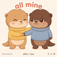 Love You Hug GIF by Ollie & Lou