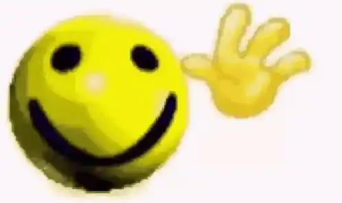 Glaggleland Giggler Waving Hello