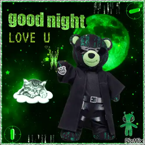 Goodnight Love U: Matrix Bear Animation