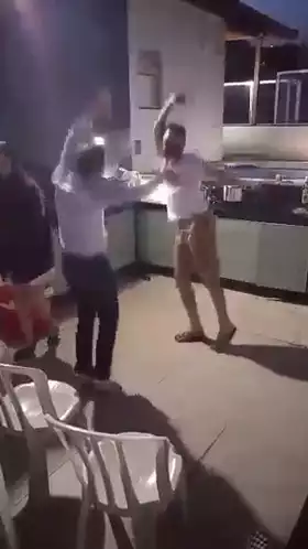 Excited Jumping Happiness