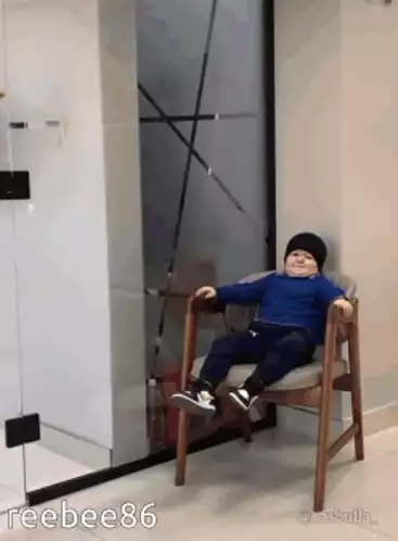 Hasbulla Waves Hello from His Chair