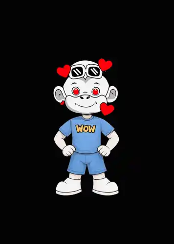 Heart Monkey Love Face