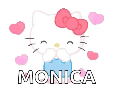 Hello Kitty Blowing Kisses