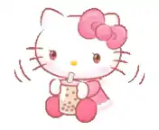 Hello Kitty Boba Tea