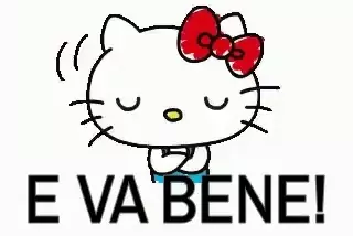 Hello Kitty E Va Bene