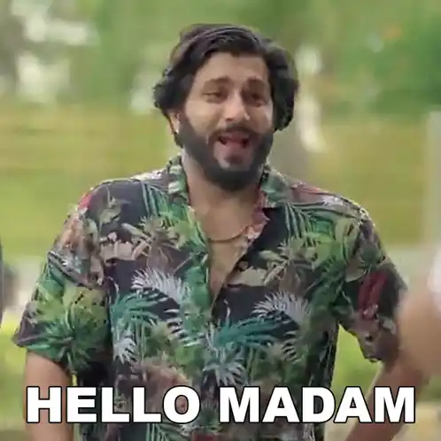Sukki Says Hello Madam