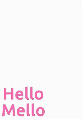 Hello Mello Anime Girl