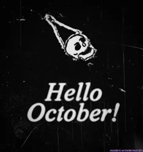 Hello October!
