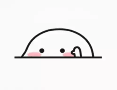 Cute Cartoon Character Says Hi