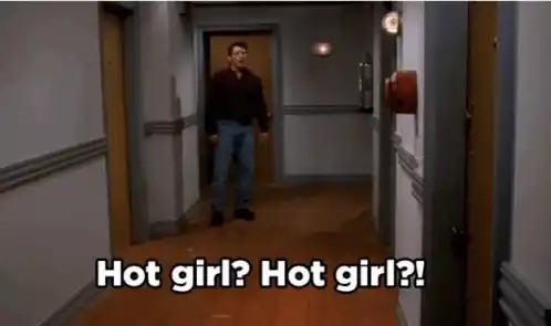 Joey's Excited Reaction: Hot Girl?!