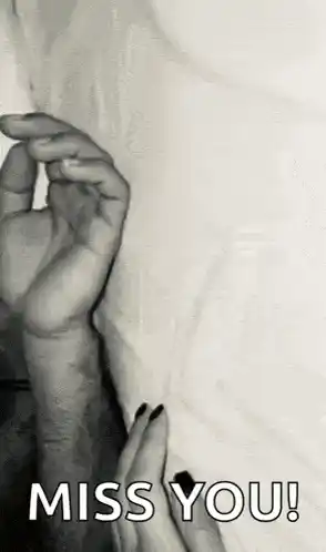 Missing You: Hands Intertwined in Love