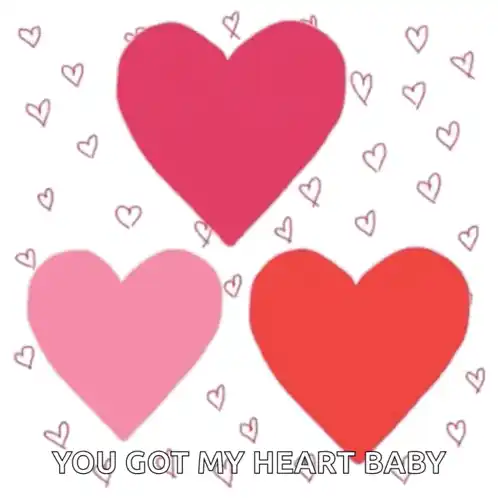 I Heart You Hearts I Love You