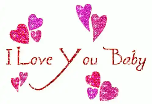 I Love You Baby Love Message