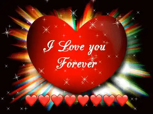 I Love You Forever Hearts