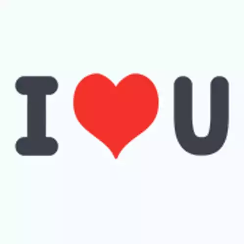 I Love You Heart Message