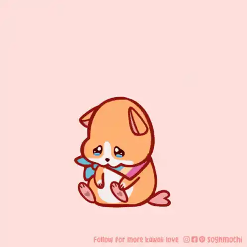 Crying Puppy: I Love You So Much