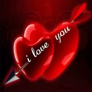 I Love You Hearts with Arrow