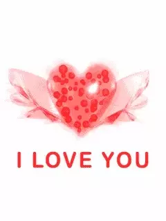 I Love You Heart with Wings