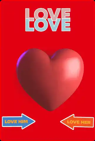 Love Him or Love Her? The Heart's Choice