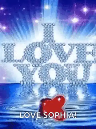 I Love You, Love Sophia! Hearts Animation