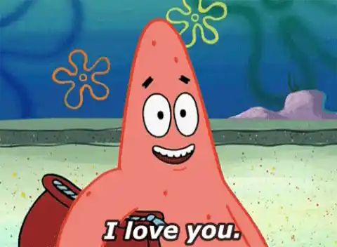 Patrick Star: I Love You Te Amo