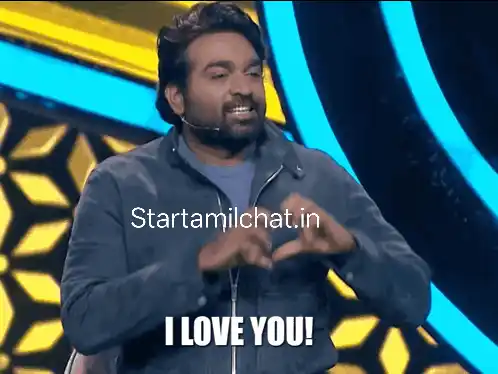 Vijay Sethupathi says I Love You!