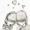 Romantic I Love You Sketch