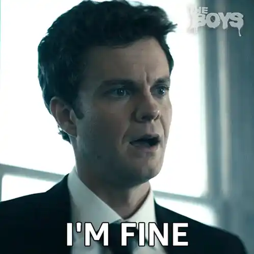 Hughie Campbell Says 'I'M FINE' in The Boys