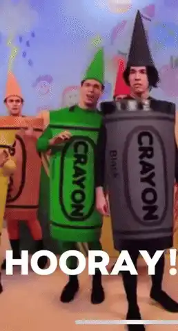 James and the Crayon Song - HOORAY!