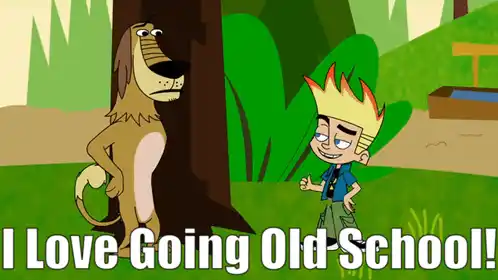 Johnny Test: I Love Going Old School!