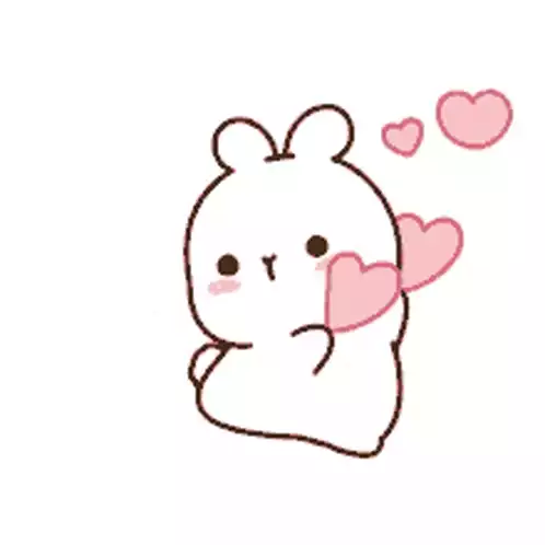Kawaii Bunny Spreading Love