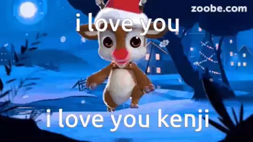 Kenji Keru: Reindeer Says I Love You