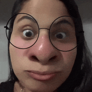 Gigi with Funny Filter and Big Nose