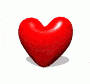 Animated Red Love Hearts