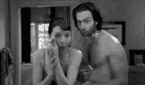 Couple's Morning Prep: Shaving & Makeup