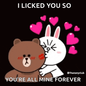 Love Always: I Licked You So You're Mine