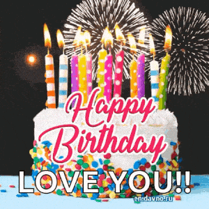 Happy Birthday Love You Cake