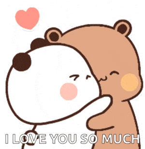 Peluk: Two Cartoon Bears Hugging
