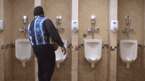 Faizon Love in the Bathroom