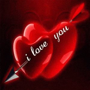 I Love You Hearts with Arrow