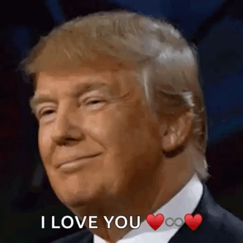 Donald Trump Winks with 'I LOVE YOU' Message