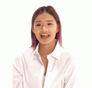 Excited Woman Says 'Yaaa'