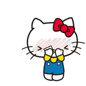 Hello Kitty Says 'Love You' with Hearts