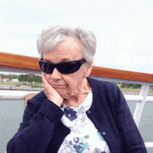 Grandma Connie's Excited Cruise Moment
